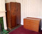 Large wardrobe and chest of drawers