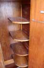 Interior of small wardrobe
